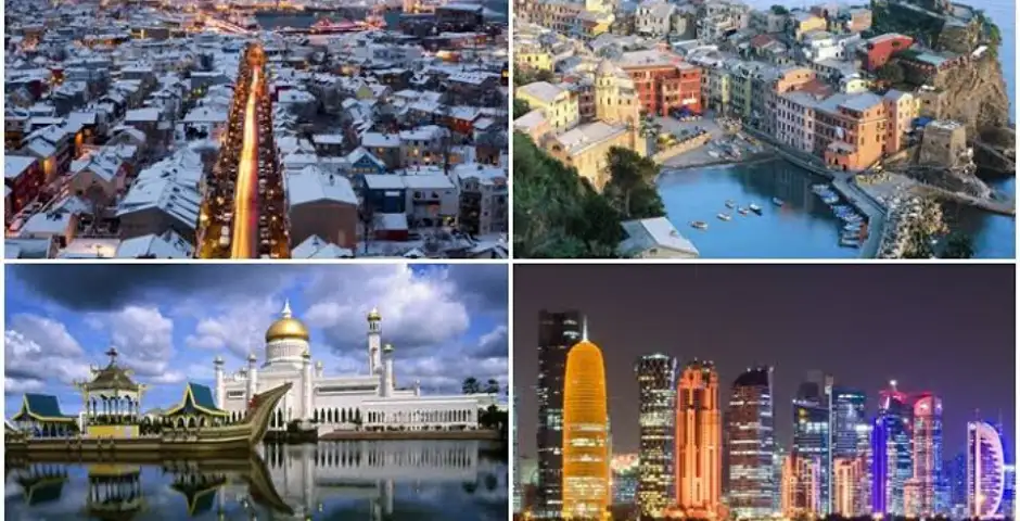 Quais São os 12 Países Mais Ricos do Mundo