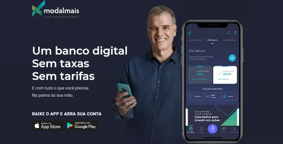 Conta Digital ModalMais Para Investidores
