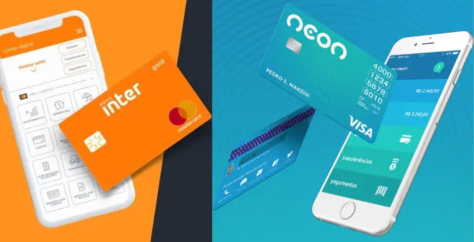Banco Inter x Banco Neon: Qual é a Melhor Conta Digital?