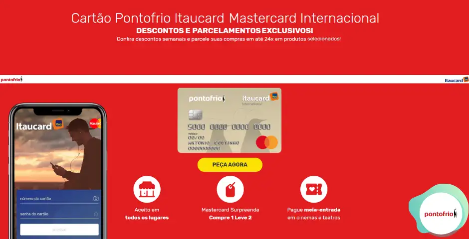 Sobre o Cartão de Crédito Ponto Frio