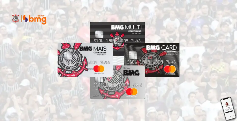 Ajude o Timão Sem Gastar Nenhum Real a Mais, Tenha Uma Conta Digital Meu Corinthians BMG