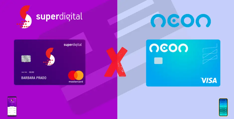 Superdigital x Banco Neon: Quem Tem o Melhor Cartão de Crédito?