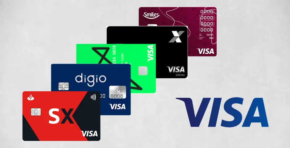 Os 5 Melhores Cartões com a Bandeira Visa