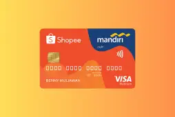 Earn Shopee Coins on every purchase with the Mandiri Shopee Card