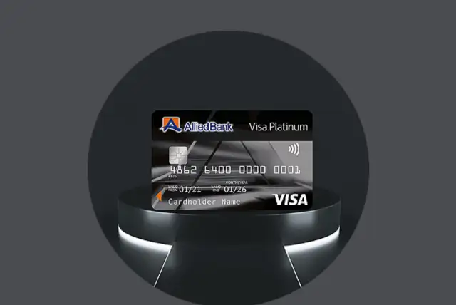 Meet the Allied Bank Visa Platinum Card