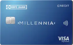 Explore the main features of HDFC Bank Millennia conveniently and quickly