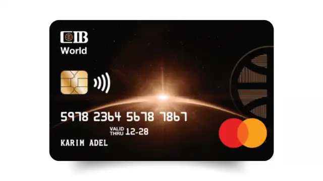استمتع بعالم من الفخامة والمكافآت مع بطاقة CIB World الائتمانية