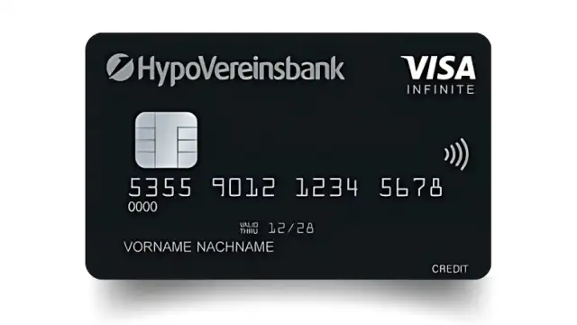 HVB schwarzen Kreditkarte