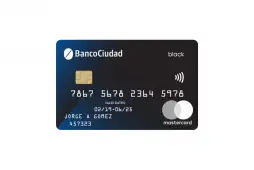 Banco Ciudad Mastercard Black: Exclusividad y seguridad en una sola tarjeta