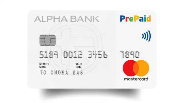 Alpha Bank Mastercard Prepaid: απόλυτος έλεγχος για τις αγορές και τις αναλήψεις σας