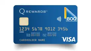 Blue Visa Credit Card BOQ — Q Rewards, Bonus Points, Flexible Payments
