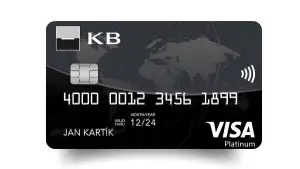 KB Platinum Visa: moderní kreditní karta bez kompromisů pro vaše každodenní potřeby
